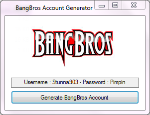 Free Bang Bro Account