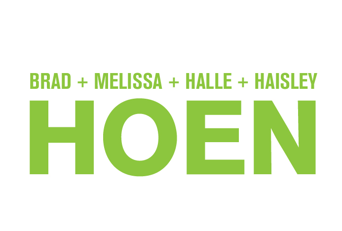 Hoen JuneBugs: Brad, Melissa, Halle, and Haisley!!!