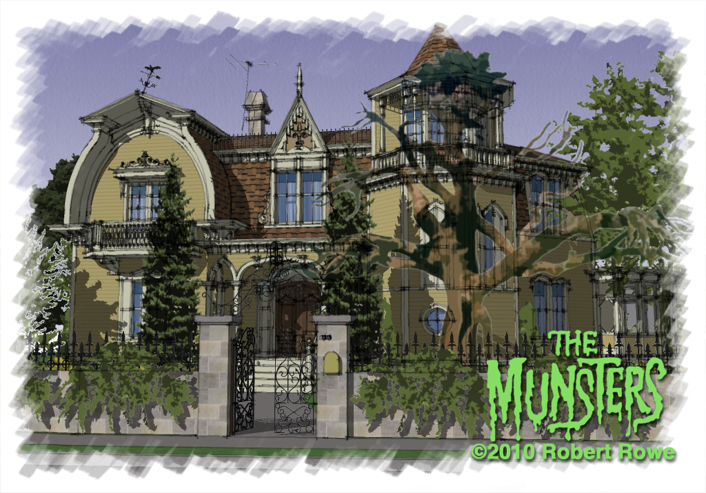 Download this The Munsters House picture