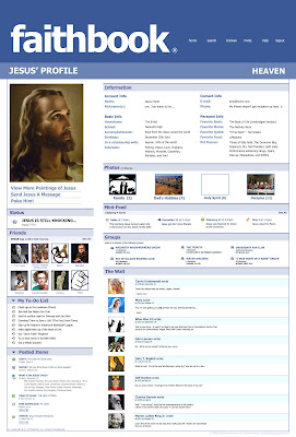 jesus and facebook