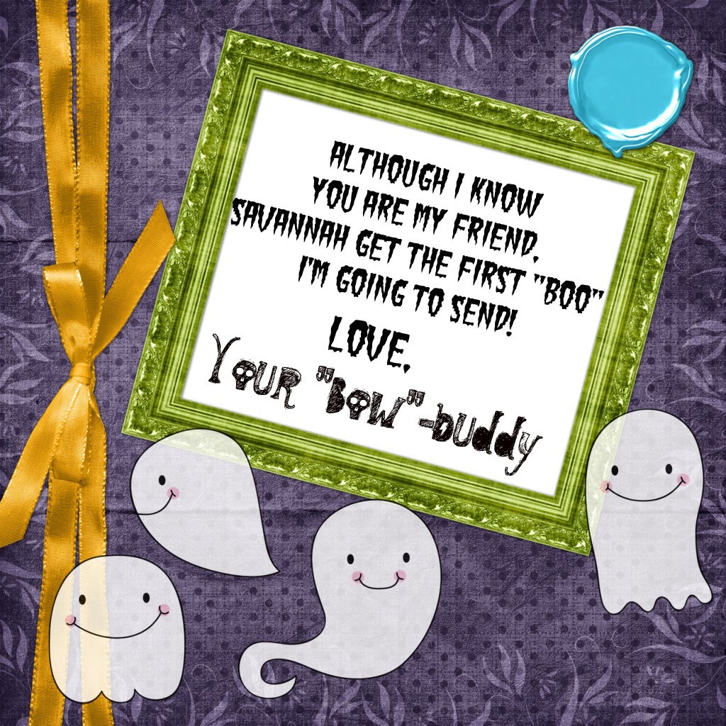 Our Scott Spot Boo Buddies