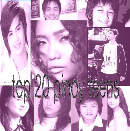 top 20 pinoy teens