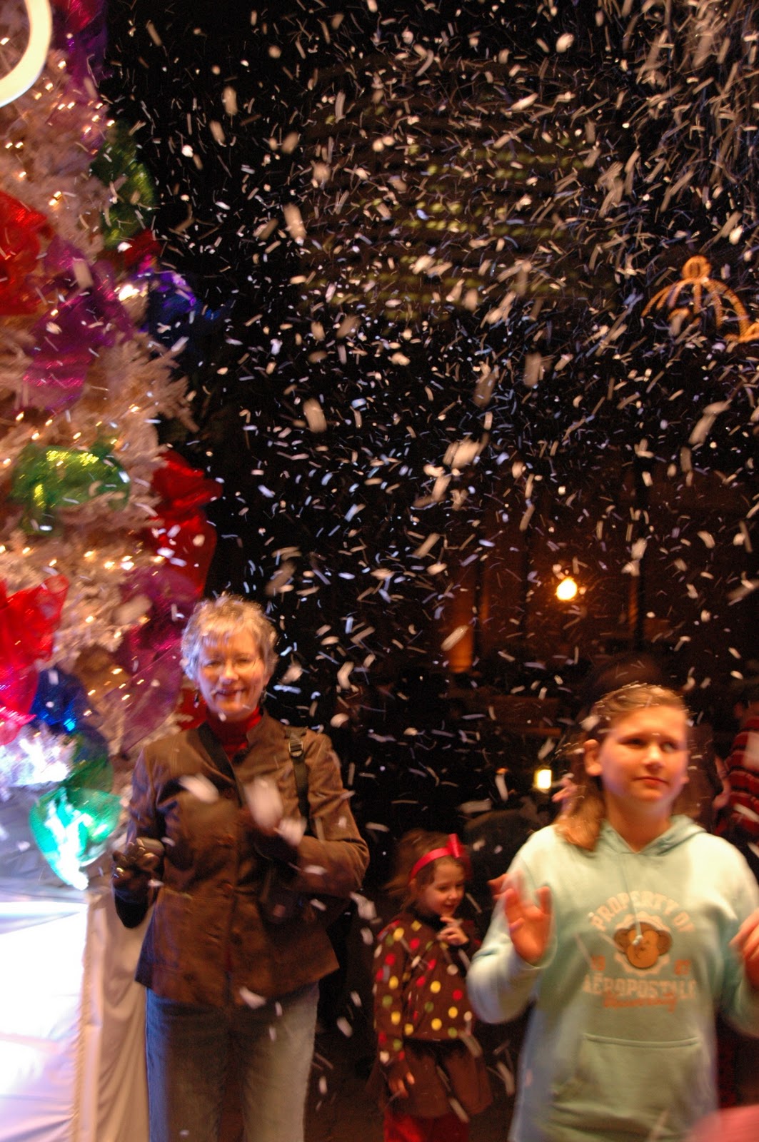 Outside of Paris Big Easy's Fulton Street a Christmas delight