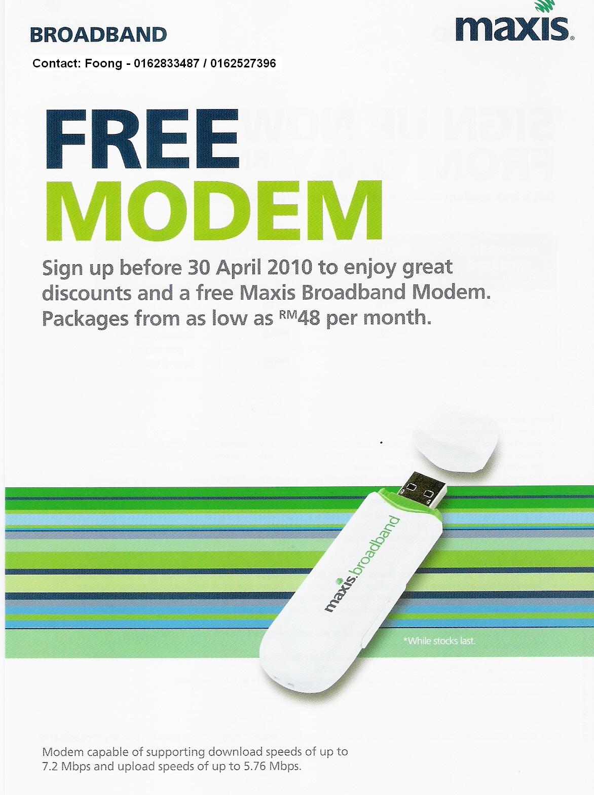 Maxis Broadband Bill