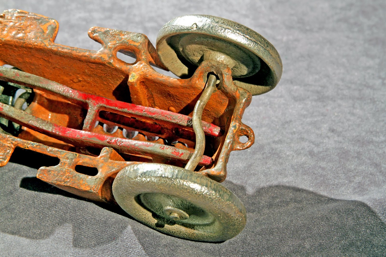 Old Antique Toys The Hubley Animated Cast Iron Racer