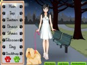 puppy walking