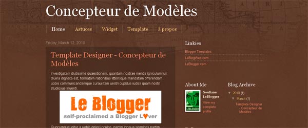 Showcase Le Concepteur de modèles - Template Designer