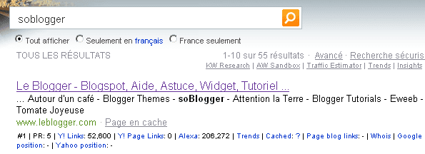 soBlogger sur Bing soBlogger Bing