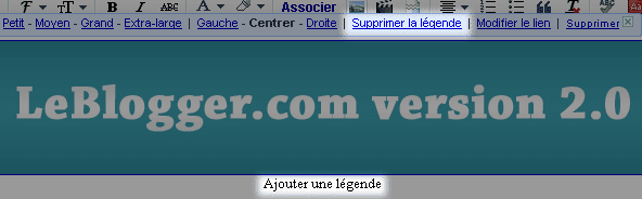 Nouveauté Blogger : Ajouter une légende à une image Légende image