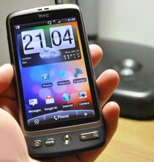 Htc desire android phone