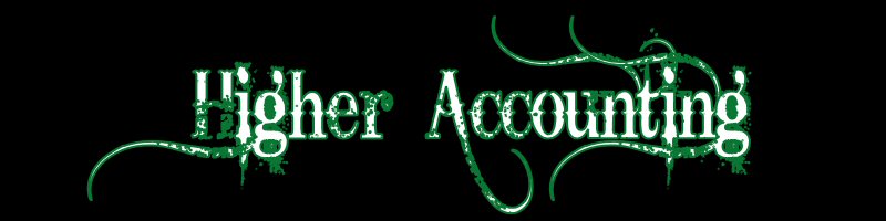 Higher Accounting