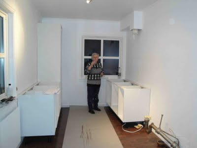 Livet på lein: status 27.01.2010 kjøkken