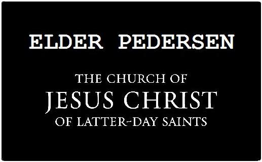Elder David A. Pedersen