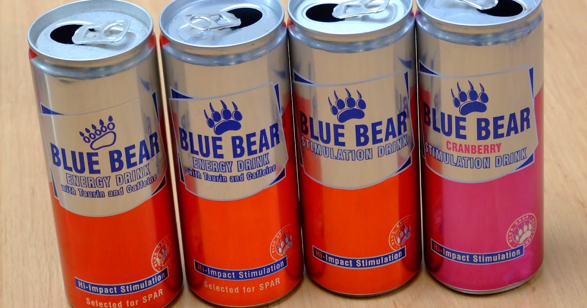 Energy Drink Collection Blue Bear