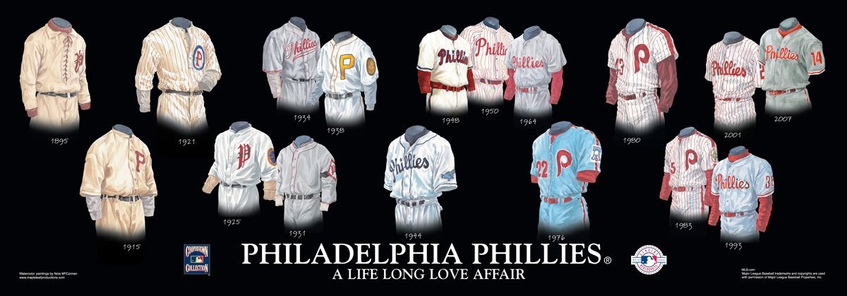 Philadelphia Phillies Uniform and Team History Heritage Uniforms and ...