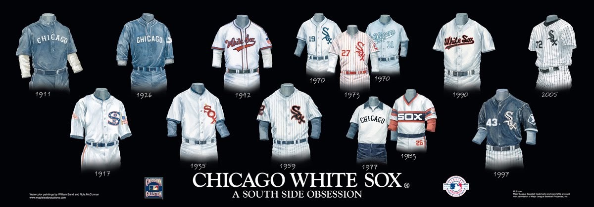Chicago White Sox Uniform and Team History Heritage Uniforms and î€€Jerseysî€