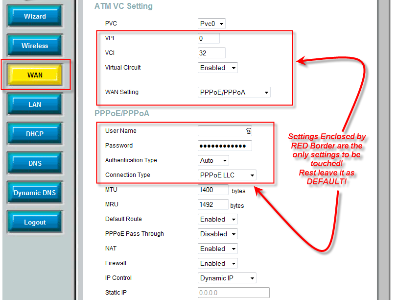 Geek Talkin Siebel Configure DSL2640T with Tata Broadband [Wired ADSL]