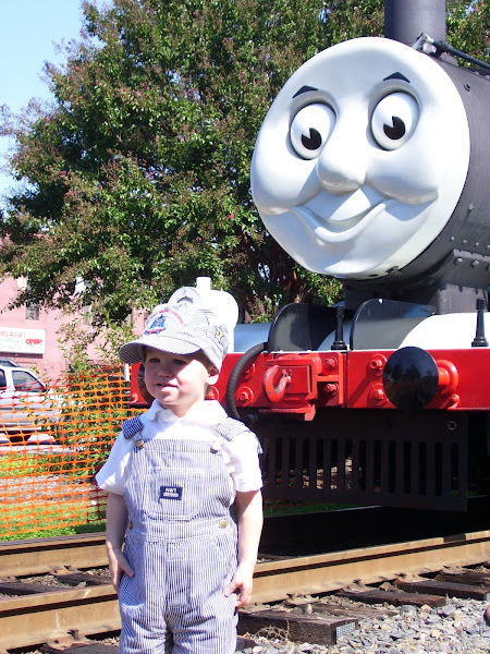 Bryson's First Train  Ride