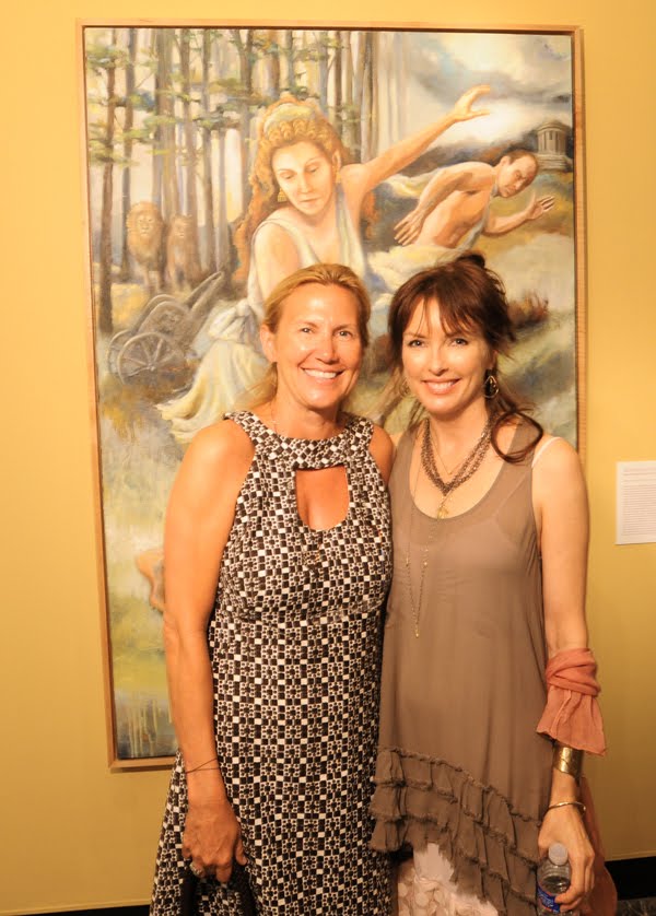 news and events Record Crowd Attends "Women in Mythology" exhibit at