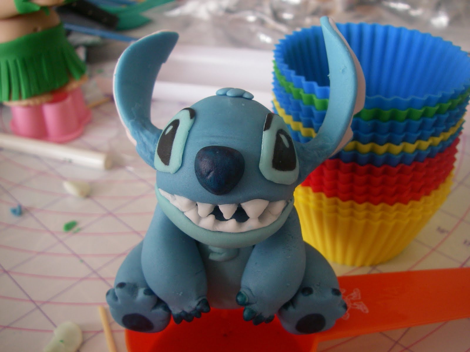 Abs of Cakes Chocolate Fondant and Lilo & Stitch