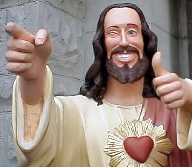 Image result for jesus thumbs up