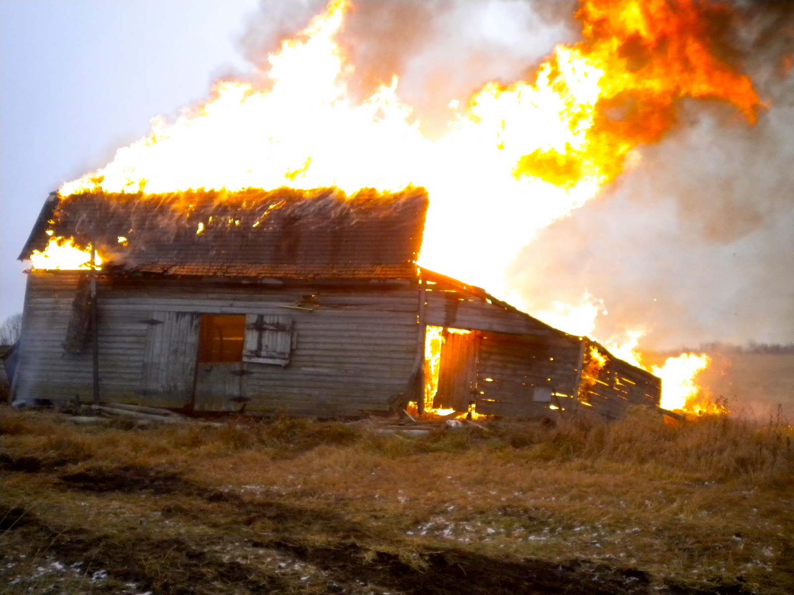 The Farmer S Daughter Barn Burning