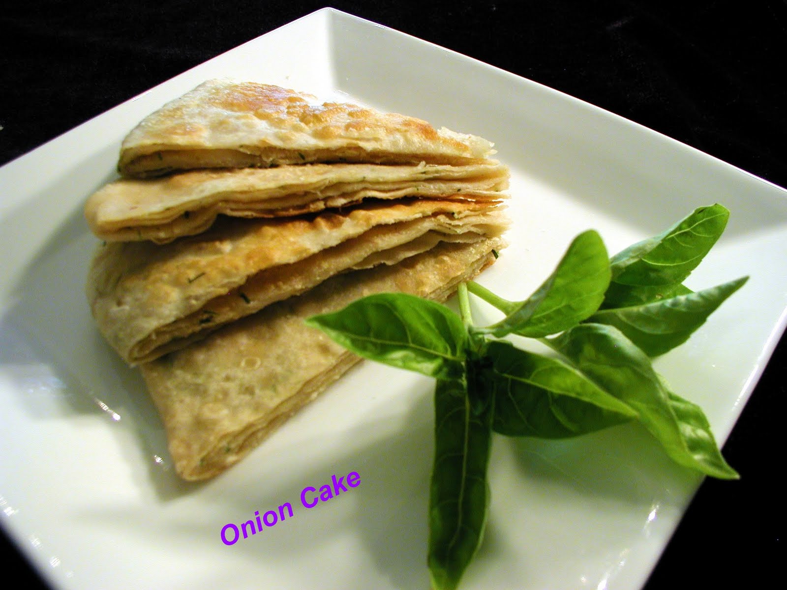 May's Chinese Cooking and Gardening Chinese Onion Cake