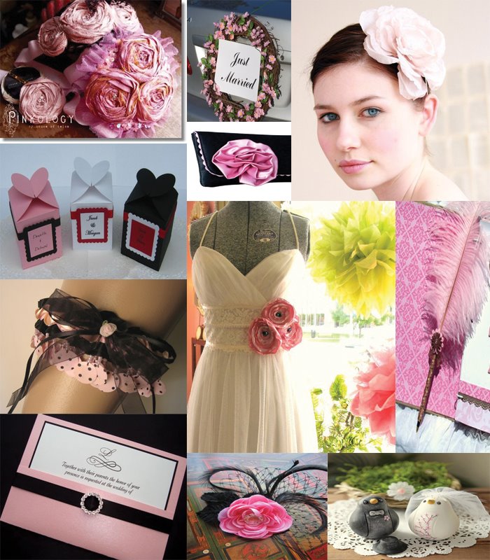 Inventing Weddings Etsy Handmade Wedding Inspiration My Colors are