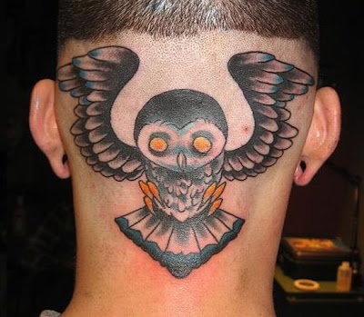 Hockey Tattoos Animal Owl Tattoo Picture Design 14 Animal Owl Tattoo Picture