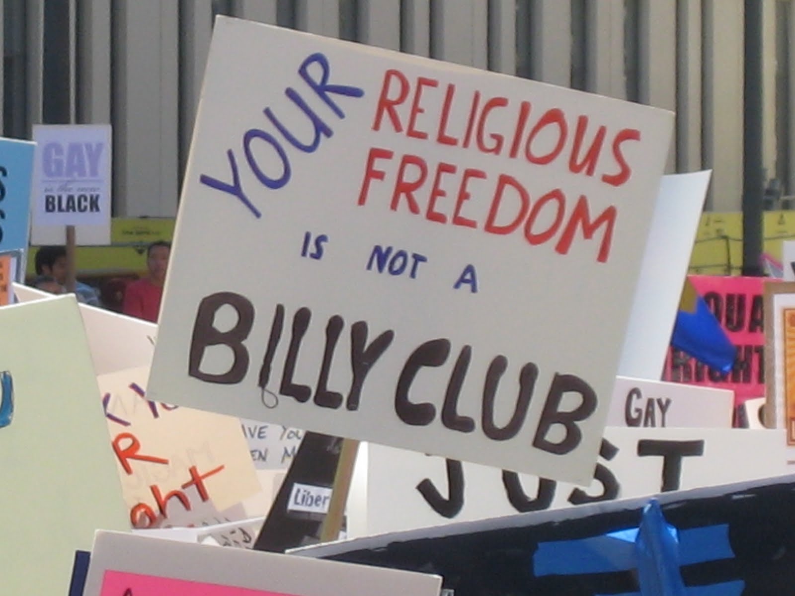 Where's the separation of Church and State? It should go without saying that ... ... EXCLUSIVE: City police and feds react to ricin poison threat to Gay bars