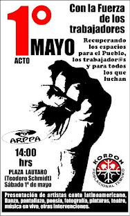 Acto Primero de Mayo en Temuko