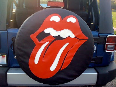 Rolling Stones Tire Cover