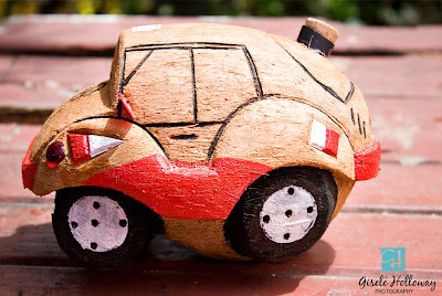 Coconut Art Car - Gisele Holloway Photography
