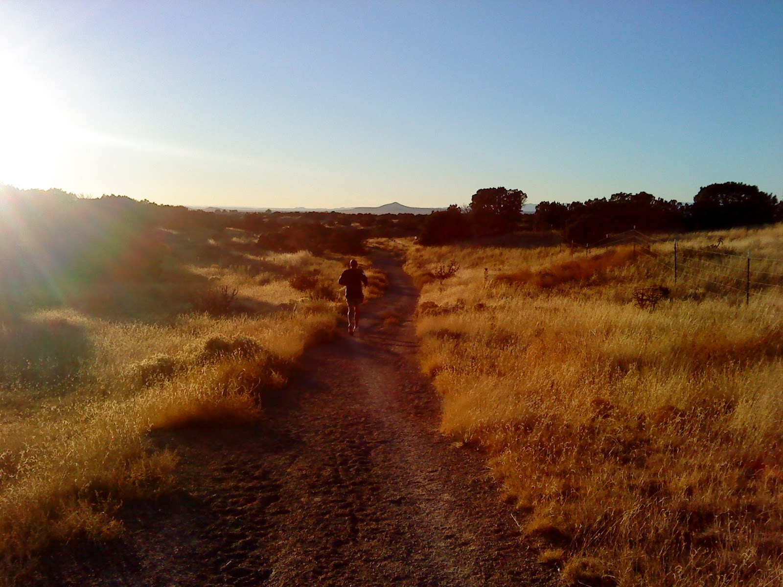 High Desert Dirt Spur Trail Out and Back Santa Fe