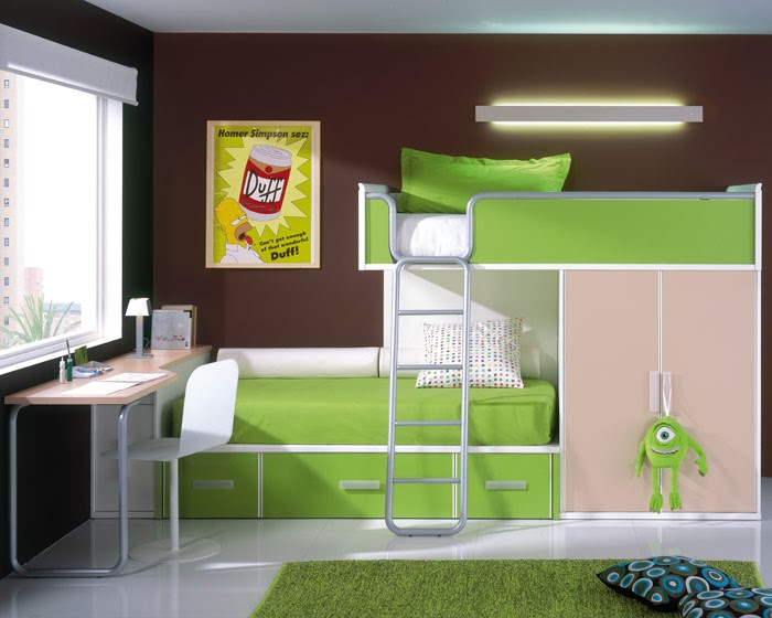 Camas altas, literas para dormitorios - Deco ideas