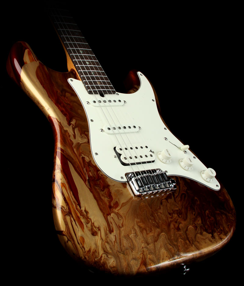 Suhr Classic Root Beer Drip Friday 196 Stratocaster Guitar Culture