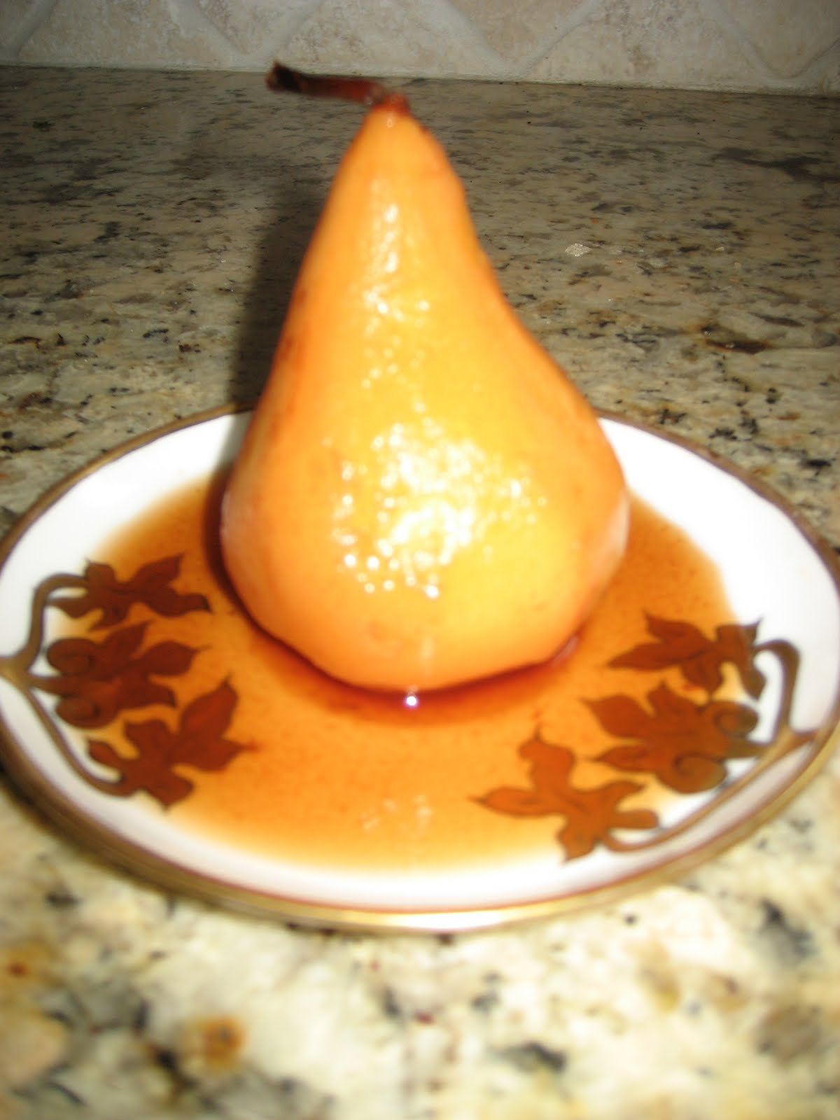 Recipes from Ima Poached Passover Pears & Compote