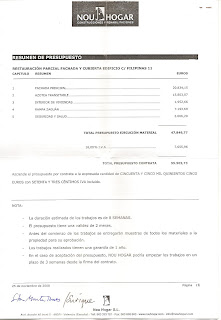 CDAD.FILIPINAS11: presupuesto NOU-HOGAR -[punto 1]
