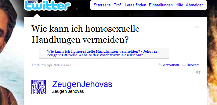 Zwei Zeugen Jehovas an meiner Tür Nach SprücheIO - Lustige Bilder Zeugen Jehovas