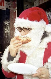 santa pizza