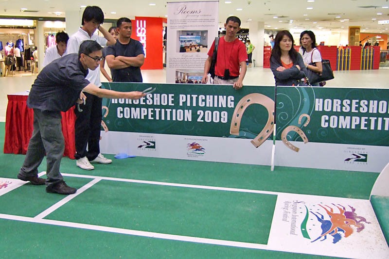 Steph's Blog Horseshoe Pitching Competition