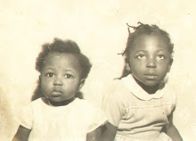 first 2 children: bunmi(r) & feyi(l):