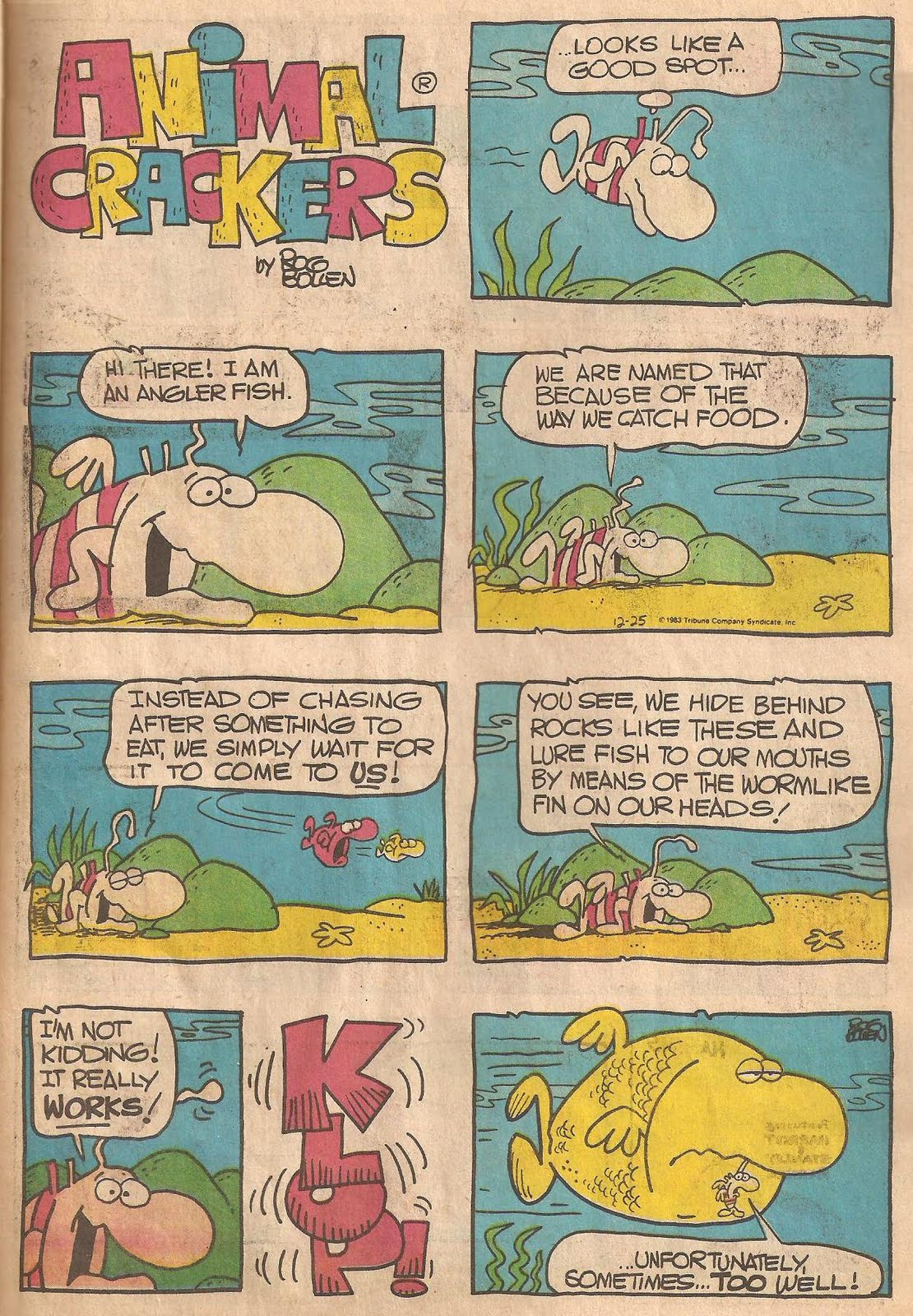 Sunday Comics Debt Animal Crackers