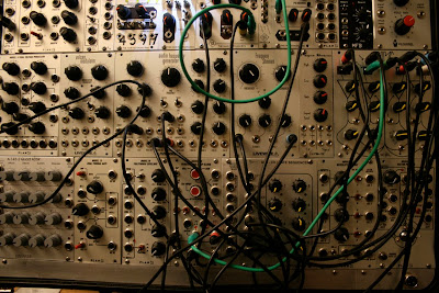 modular synth wallpaper