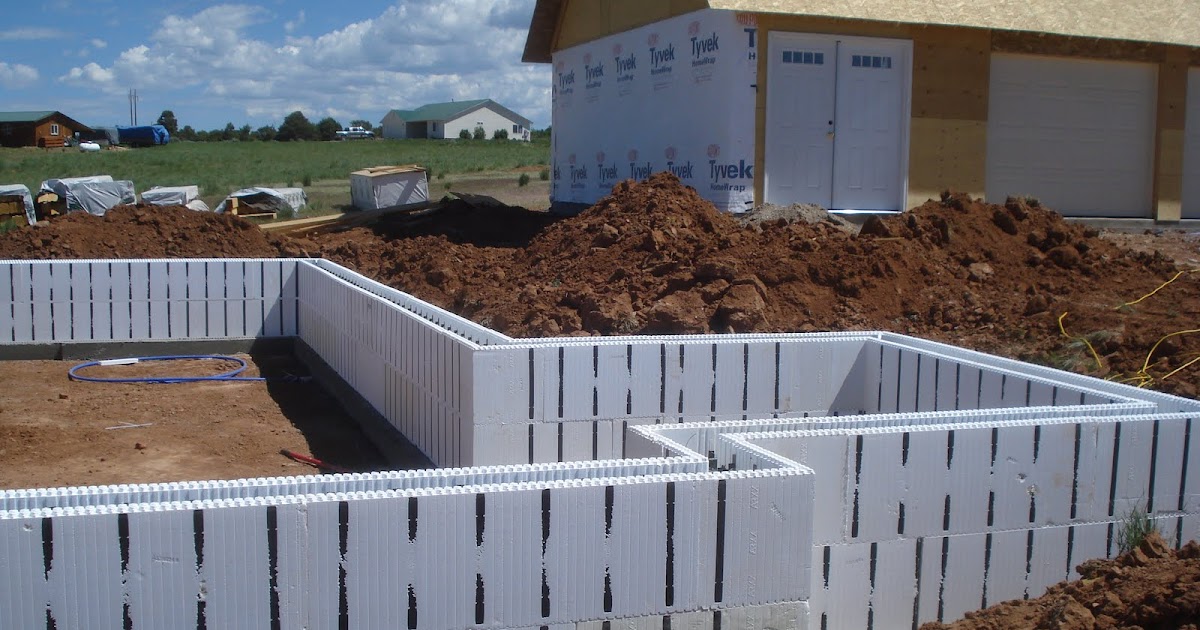 Dolores House Styrofoam Blocks Completed