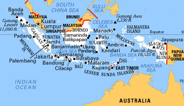 Perjalanan ke Indonesia