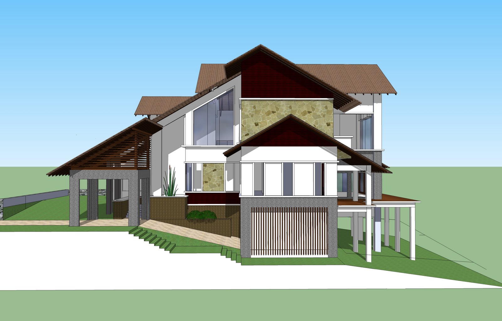 MEMBINA RUMAH IMPIAN: merekabentuk pelan rumah
