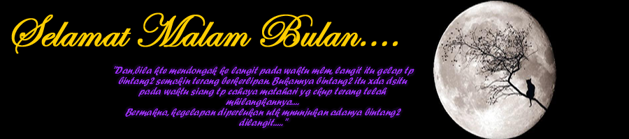 SELAMAT MALAM BULAN