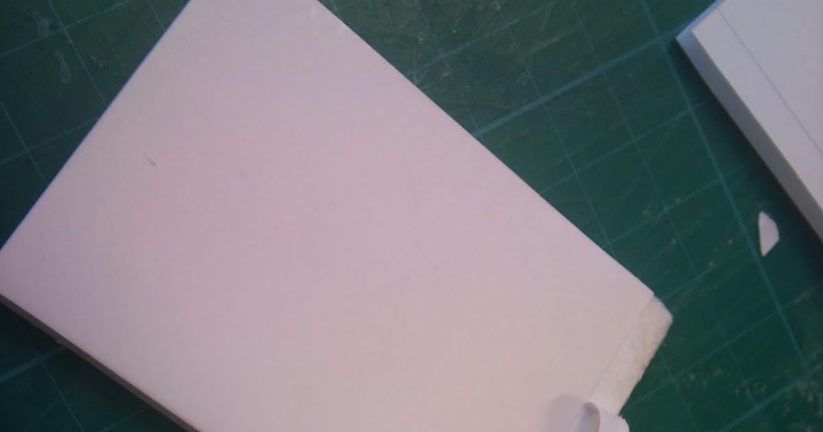 All work and no play... Creating corners with foam board