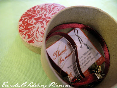  Wedding Planners on The Twisted Wedding Planner  Homemade Wedding Giveaways
